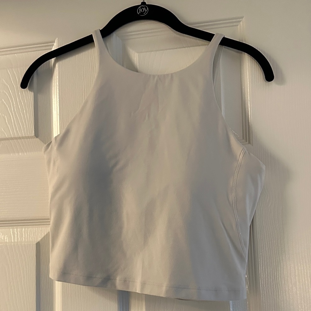 lululemon athletica Soft Gray Sports Bra